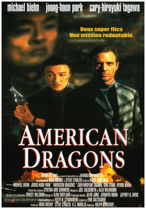 American Dragons - French Movie Poster