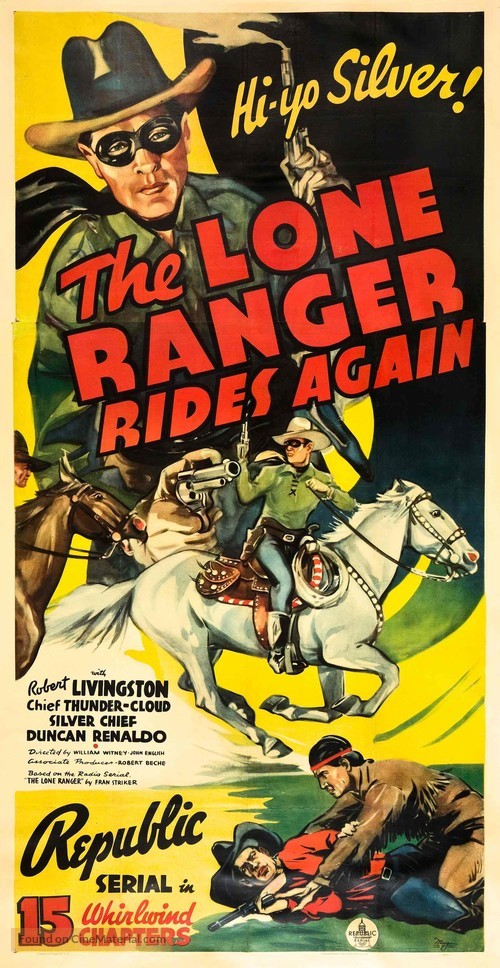 The Lone Ranger Rides Again - Movie Poster