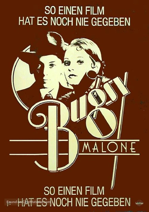 Bugsy Malone - German Movie Poster