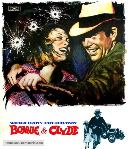 Bonnie and Clyde - German Blu-Ray movie cover