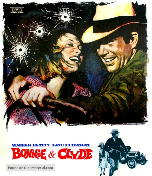 Bonnie and Clyde - German Blu-Ray movie cover