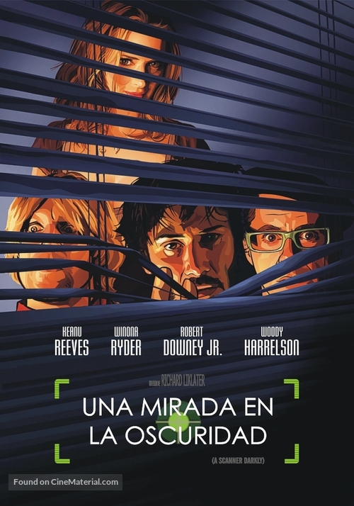 A Scanner Darkly - Argentinian DVD movie cover
