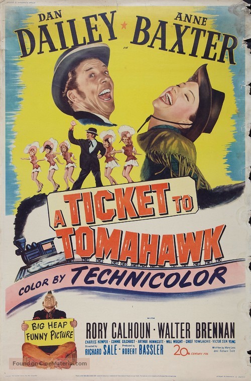 A Ticket to Tomahawk - Movie Poster