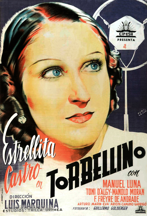 Torbellino - Spanish Movie Poster