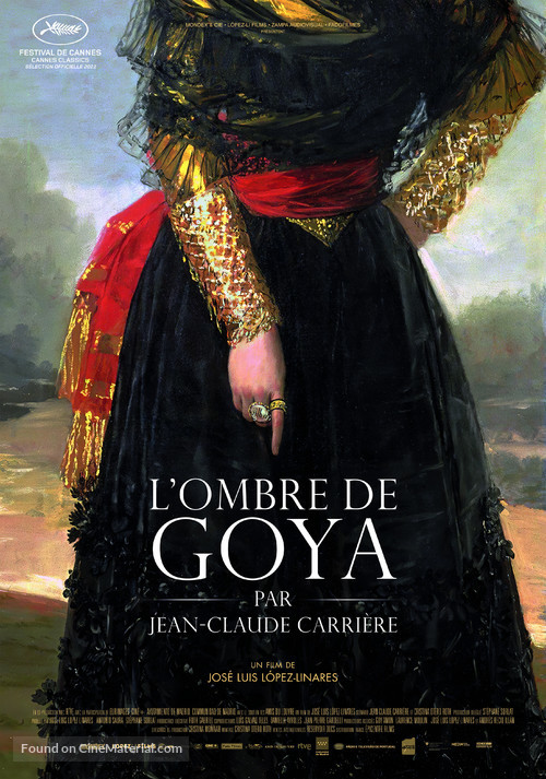 L&#039;Ombre de Goya par Jean-Claude Carri&egrave;re - Swiss Movie Poster