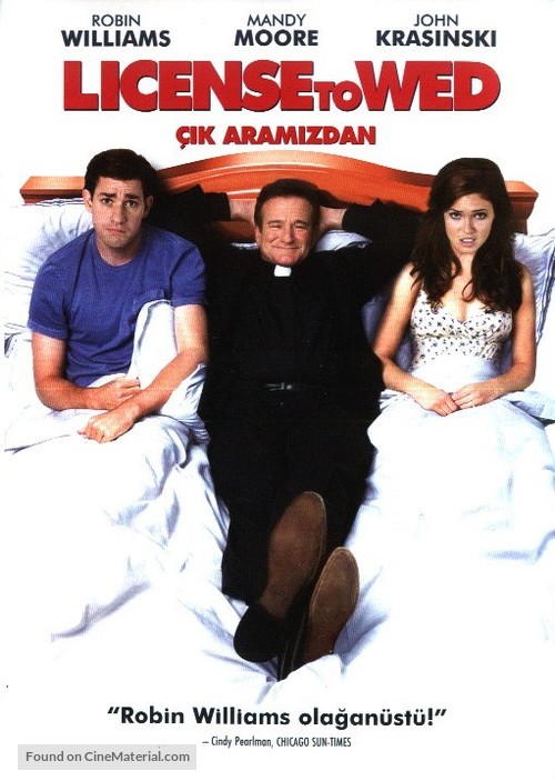 License to Wed - Turkish DVD movie cover