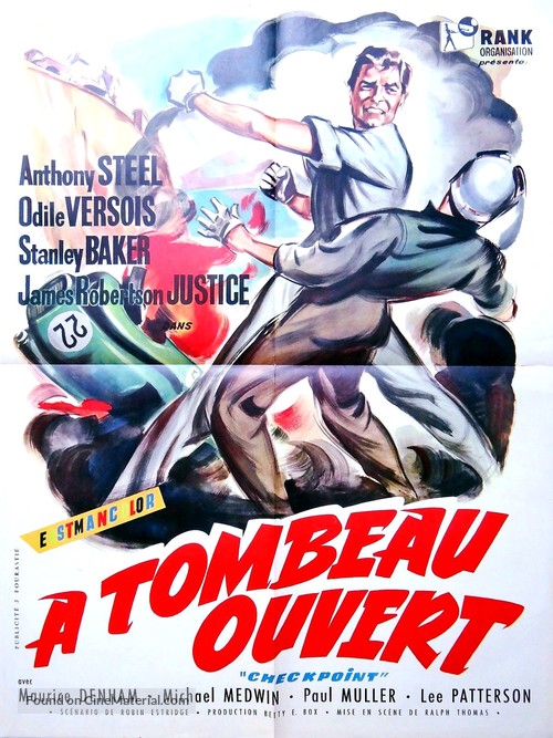 Checkpoint - French Movie Poster