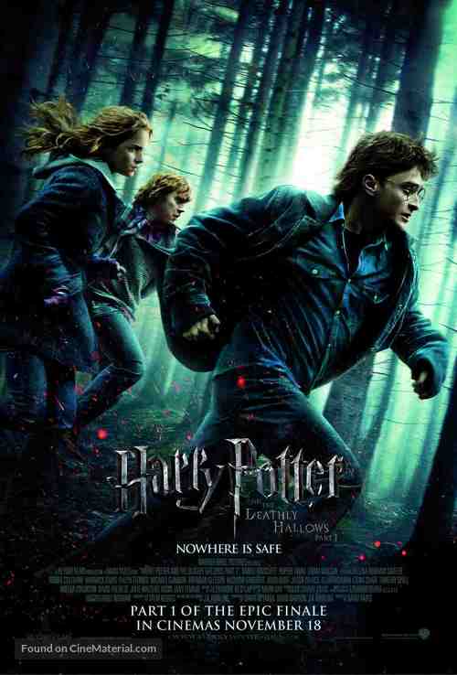 Harry Potter and the Deathly Hallows: Part I - Malaysian Movie Poster