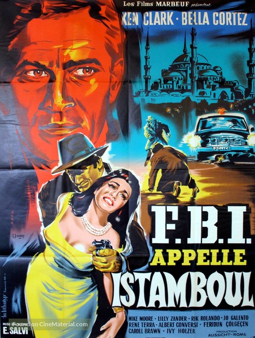 FBI chiama Istanbul - French Movie Poster