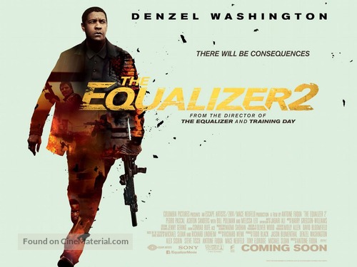 The Equalizer 2 - British Movie Poster