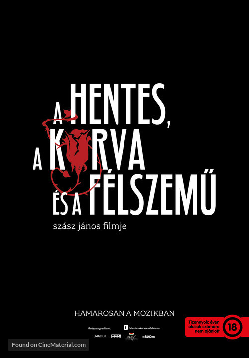 A hentes, a kurva &eacute;s a f&eacute;lszem&uuml; - Hungarian Movie Poster