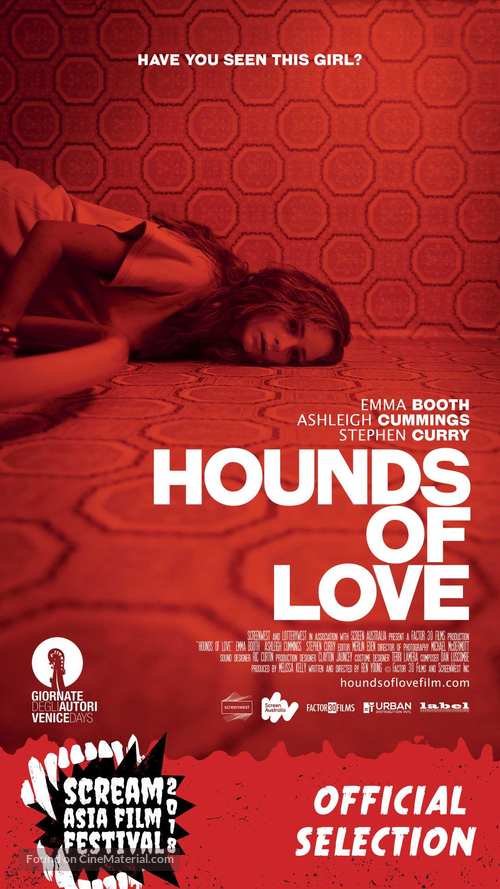 Hounds of Love - Singaporean Movie Poster