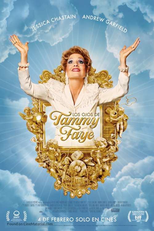 The Eyes of Tammy Faye - Spanish Movie Poster