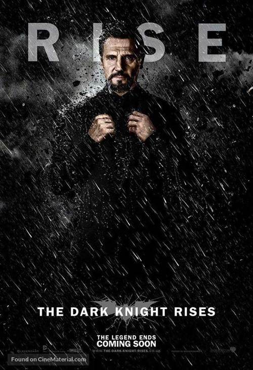 The Dark Knight Rises - British poster