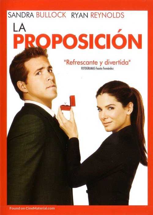 The Proposal - Spanish DVD movie cover