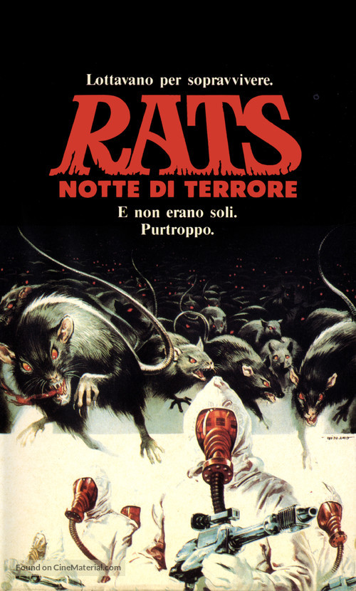 Rats - Notte di terrore - Italian VHS movie cover