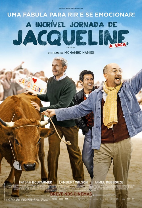 La vache - Brazilian Movie Poster