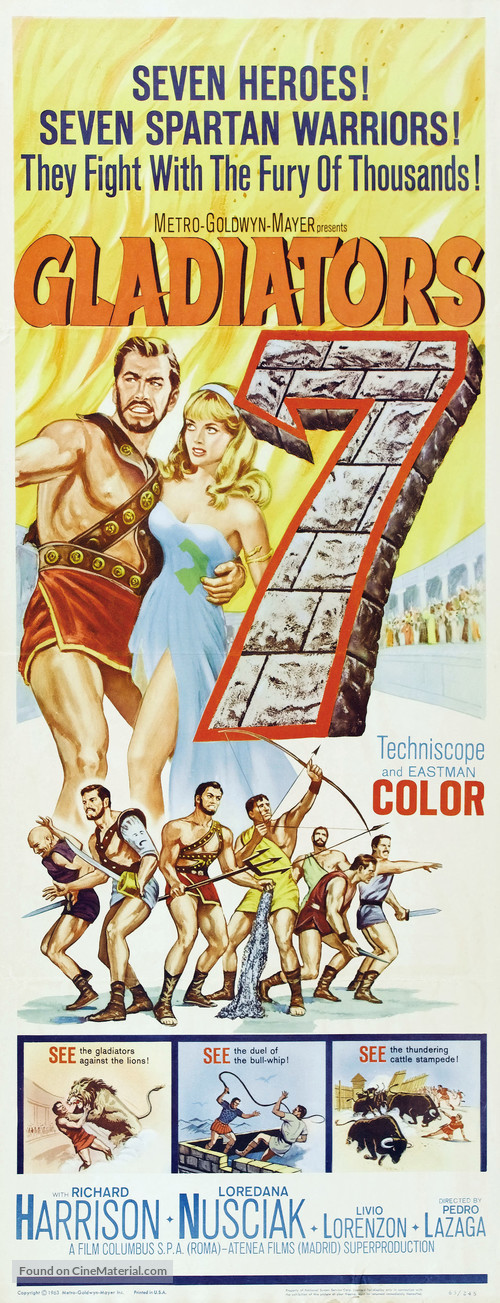 I sette gladiatori - Movie Poster