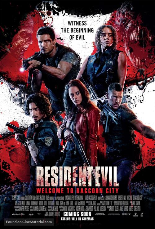 Resident Evil: Welcome to Raccoon City - British Movie Poster