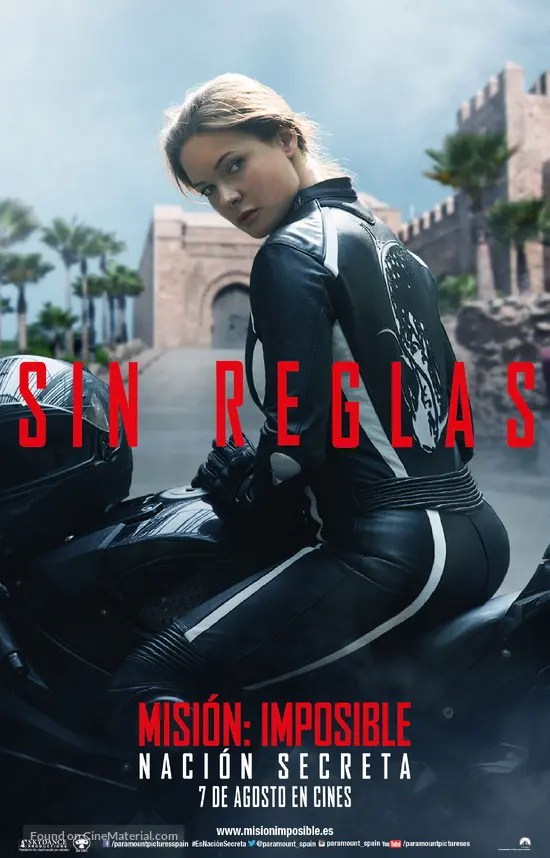 Mission: Impossible - Rogue Nation (2015) Spanish movie poster