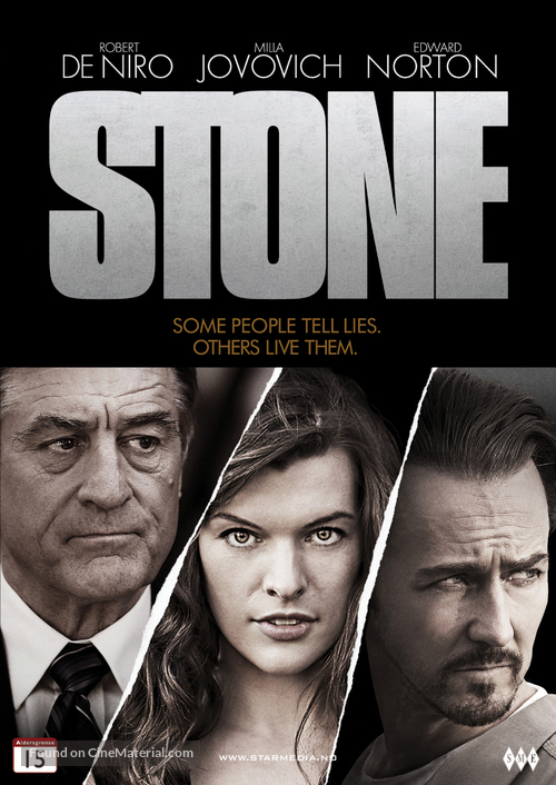 Stone - Norwegian DVD movie cover