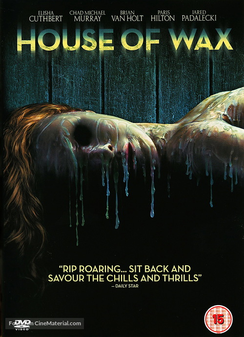 House of Wax - British DVD movie cover