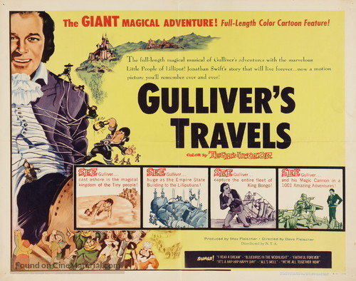 Gulliver&#039;s Travels - Re-release movie poster