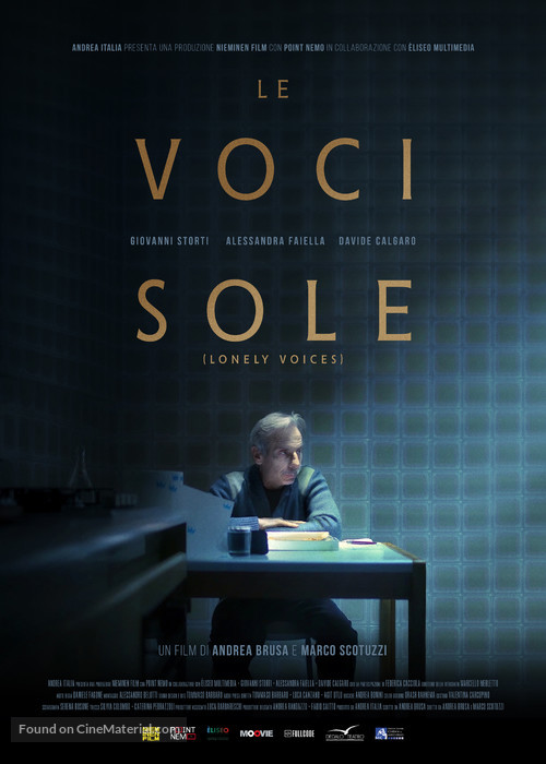 Le voci sole - Italian Movie Poster