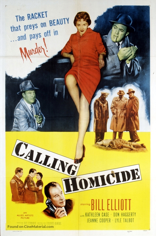 Calling Homicide - Movie Poster