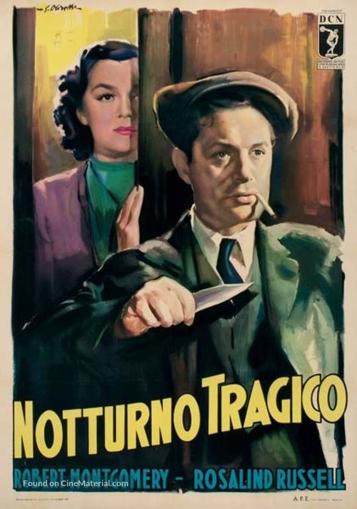 Night Must Fall - Italian Movie Poster
