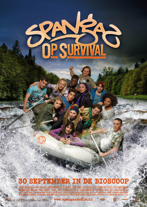 Spangas op survival - Dutch Movie Poster