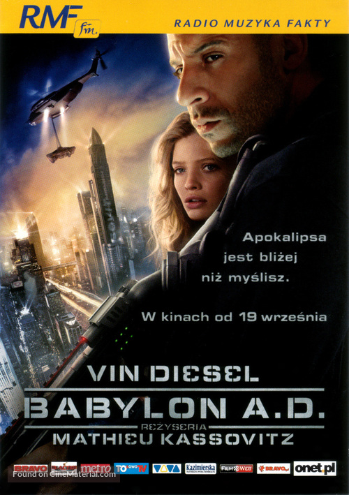 Babylon A.D. - Polish Movie Poster