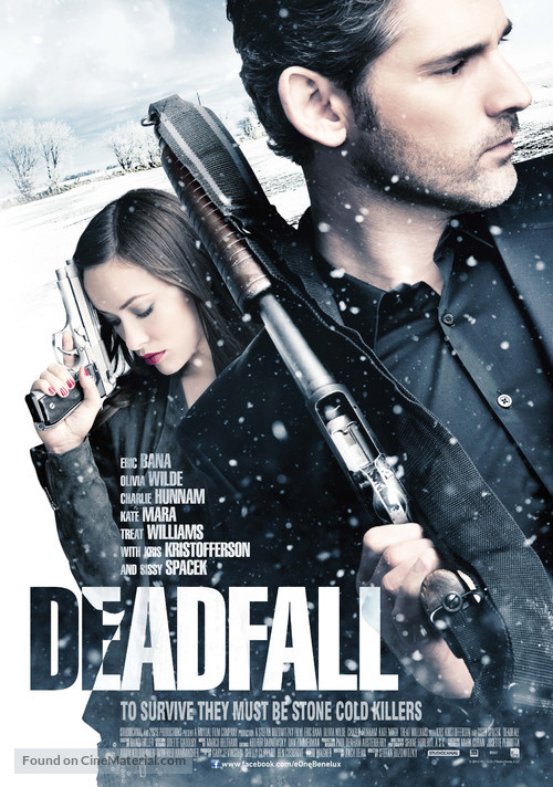 Deadfall - Dutch Movie Poster