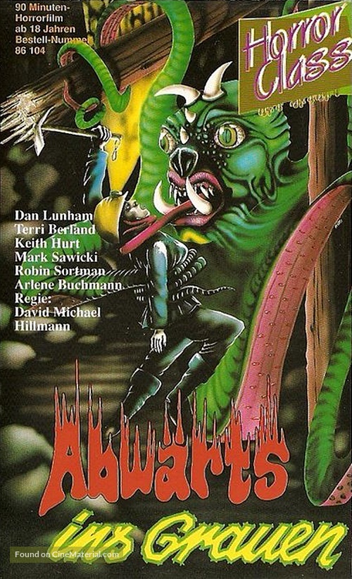 The Strangeness - German VHS movie cover