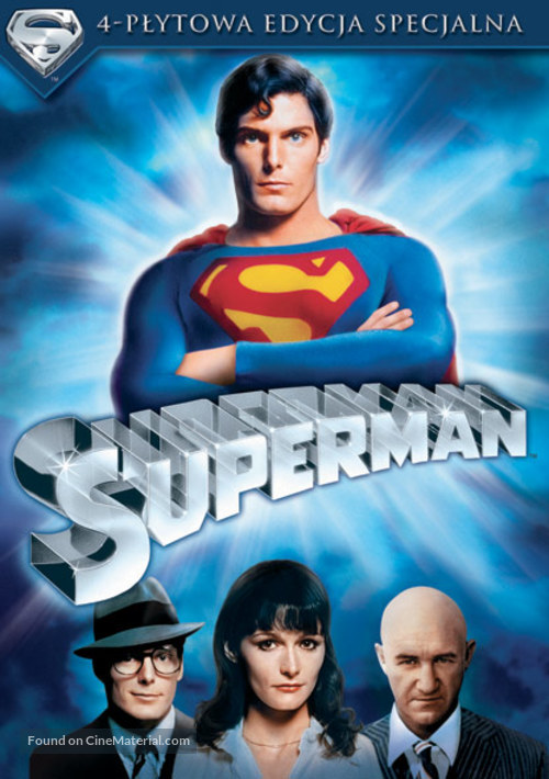 Superman - Polish DVD movie cover