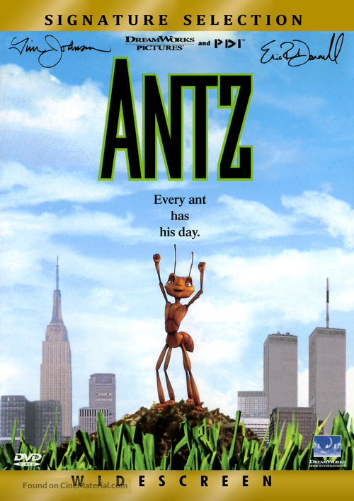 Antz - DVD movie cover