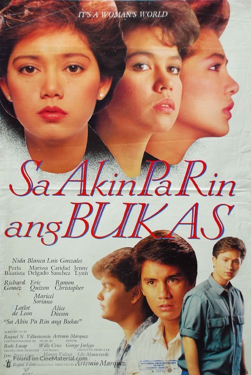 Sa akin pa rin ang bukas - Philippine Movie Poster