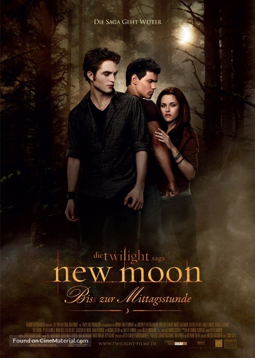 The Twilight Saga: New Moon - German Movie Poster