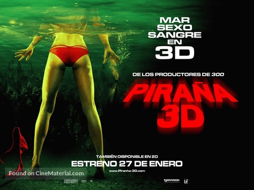 Piranha - Chilean Movie Poster