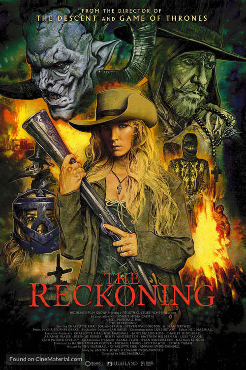 The Reckoning - British Movie Poster