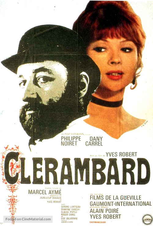 Cl&eacute;rambard - French Movie Poster