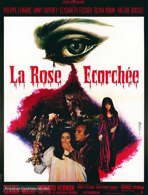 La rose &eacute;corch&eacute;e - French Movie Poster