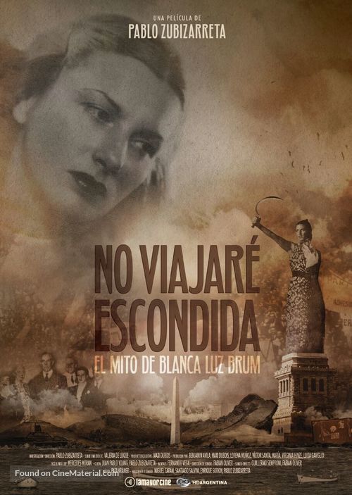 No Viajar&eacute; Escondida - Movie Poster