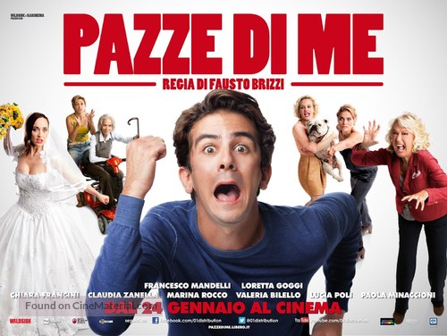 Pazze di me - Italian Movie Poster
