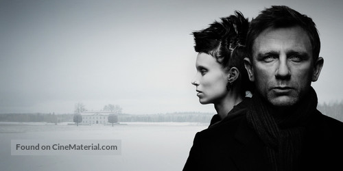 The Girl with the Dragon Tattoo - Russian Key art