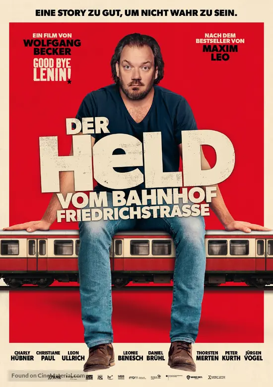 Der Held vom Bahnhof Friedrichstra&szlig;e - German Movie Poster