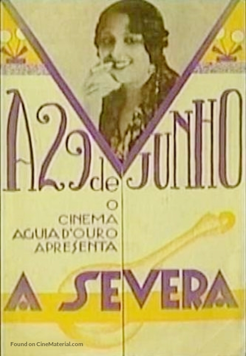 A Severa - Portuguese Movie Poster