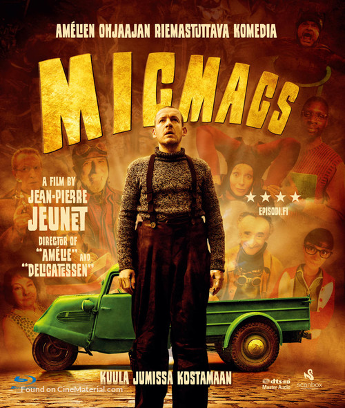 Micmacs &agrave; tire-larigot - Finnish Blu-Ray movie cover