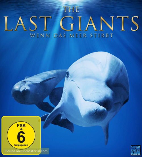 The Last Giants - Wenn das Meer stirbt - German Blu-Ray movie cover