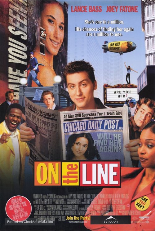 On the Line - Canadian Movie Poster